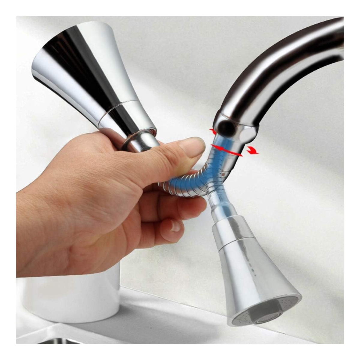 Miniatura 2 de Grifo extensible ahorrador para cocina